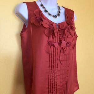 Talbots Silk Blouse